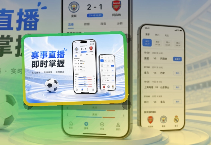 开云 App看赛能力补充 页面展示